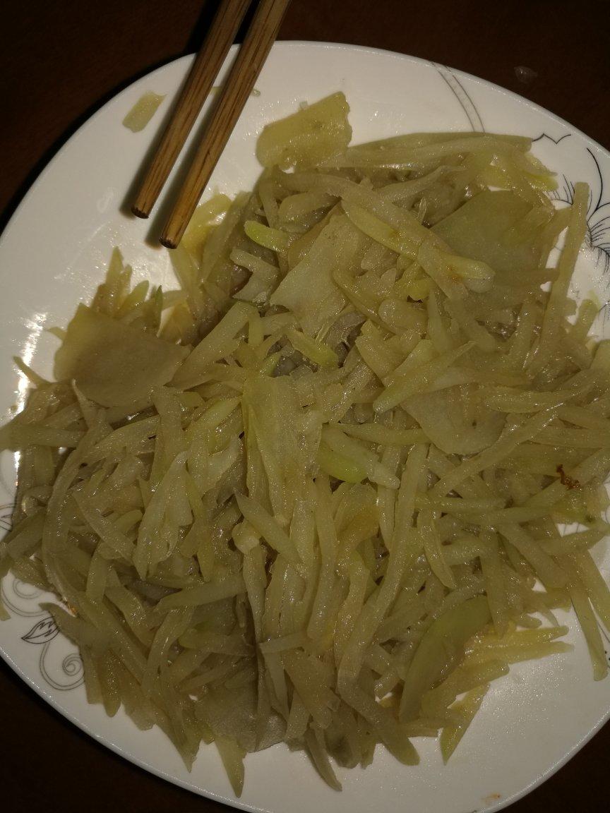 朴素的土豆片