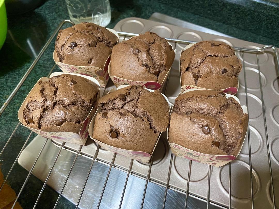 巧克力纸杯蛋糕