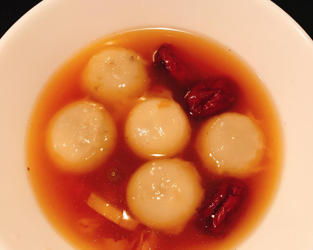 红糖水汤圆的做法