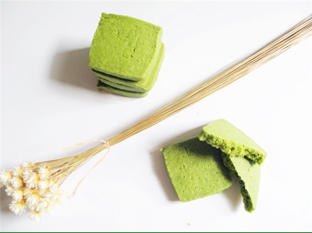 抹茶杏仁饼干