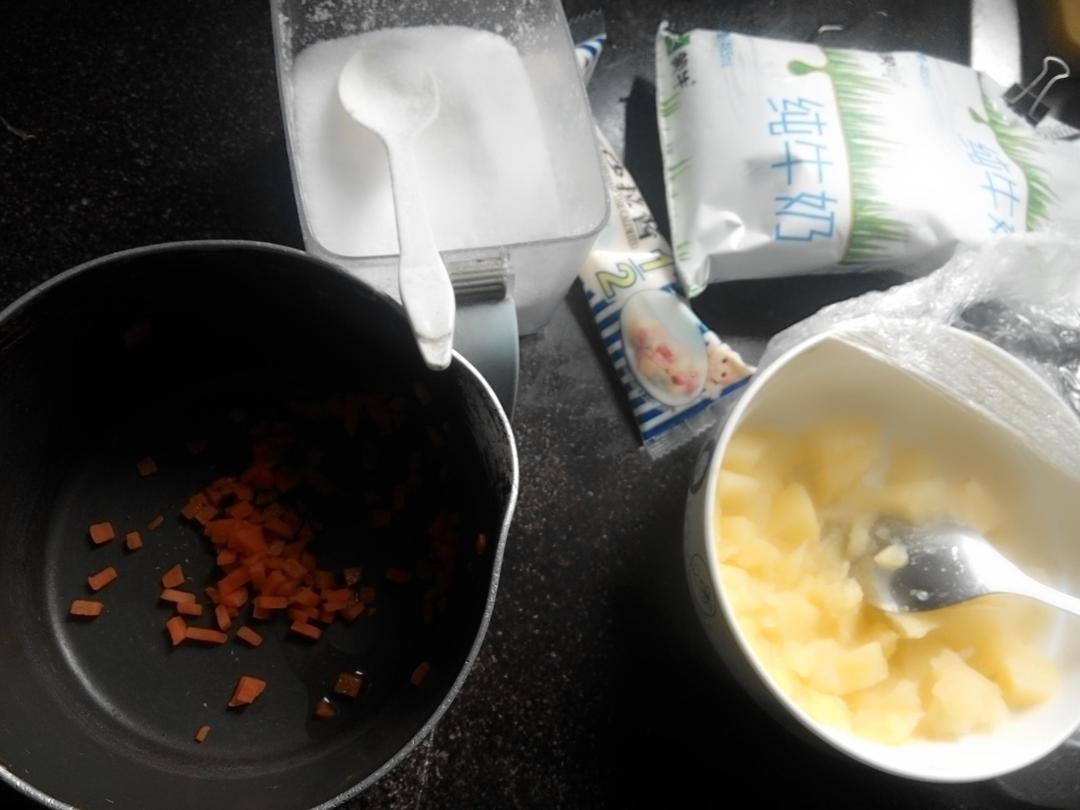 纯奶手撕吐司的做法 步骤1