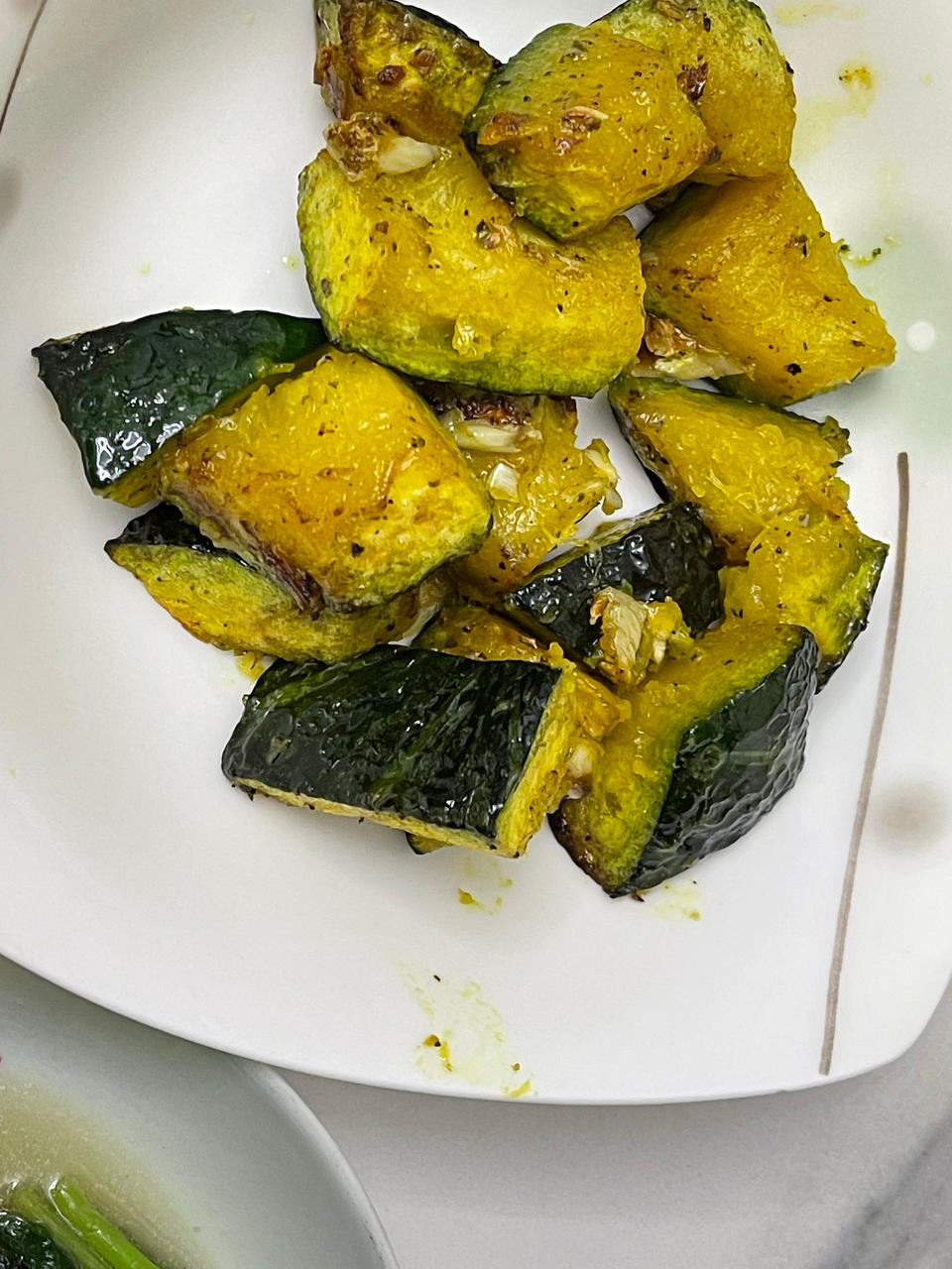 蒜香烤南瓜