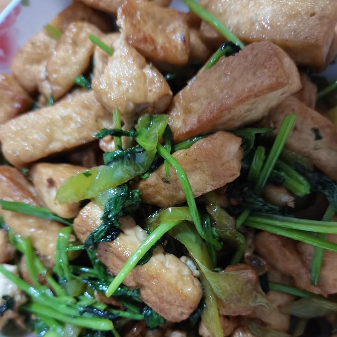 青椒炒豆腐