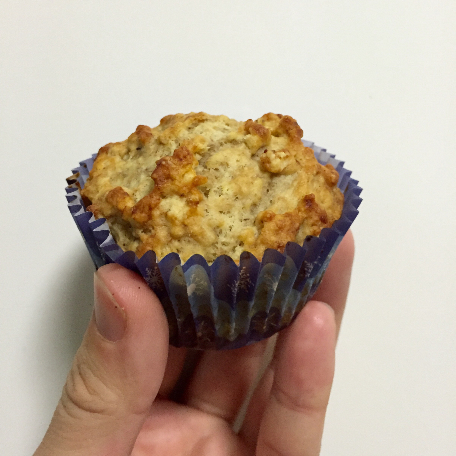 红糖全麦香蕉马芬