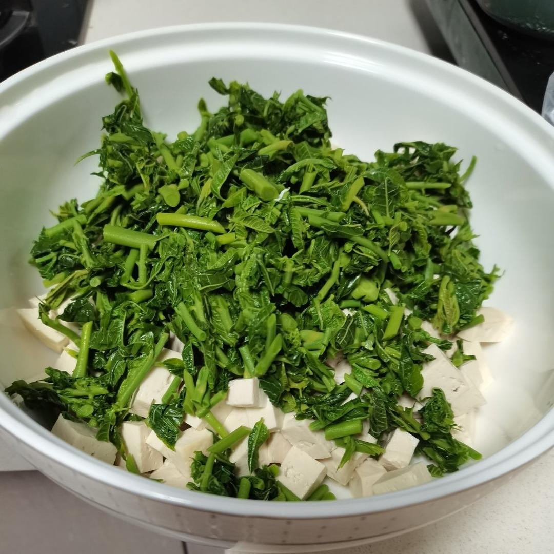香椿拌豆腐