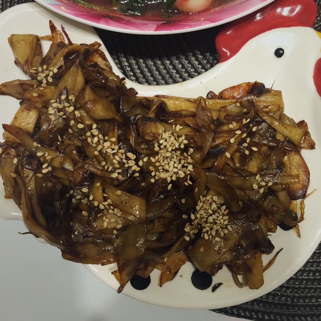 干煸杏鲍菇