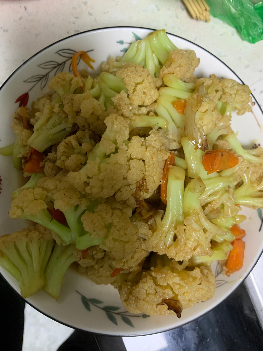 无肉简易版干煸菜花