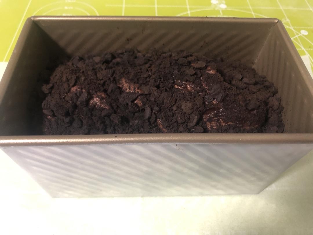 雪山巧克力吐司（巧克力奥利奥吐司面包）