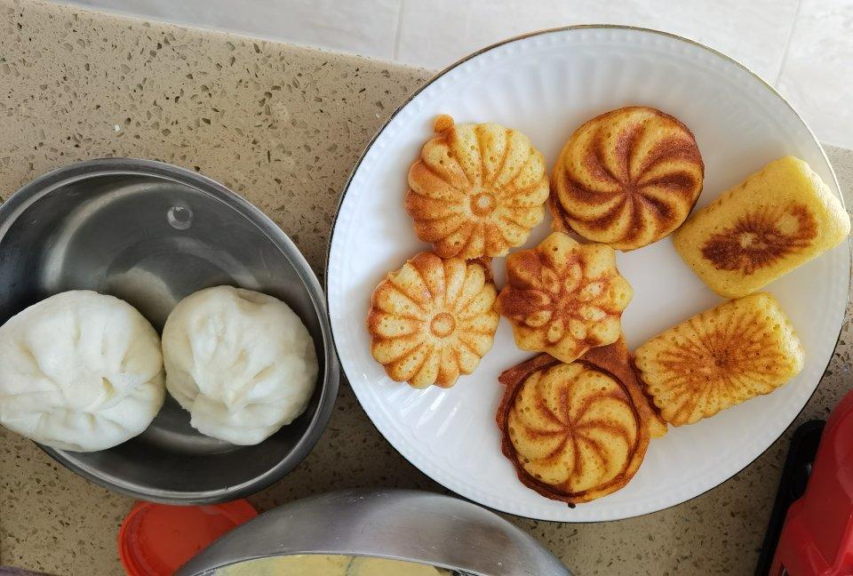 牛奶玉米面饼