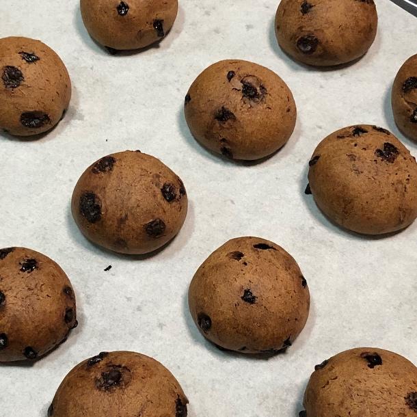 停不下来                                       巧克力烤麻薯