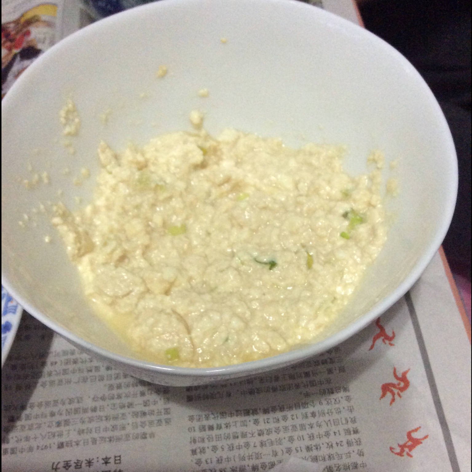 小葱拌豆腐