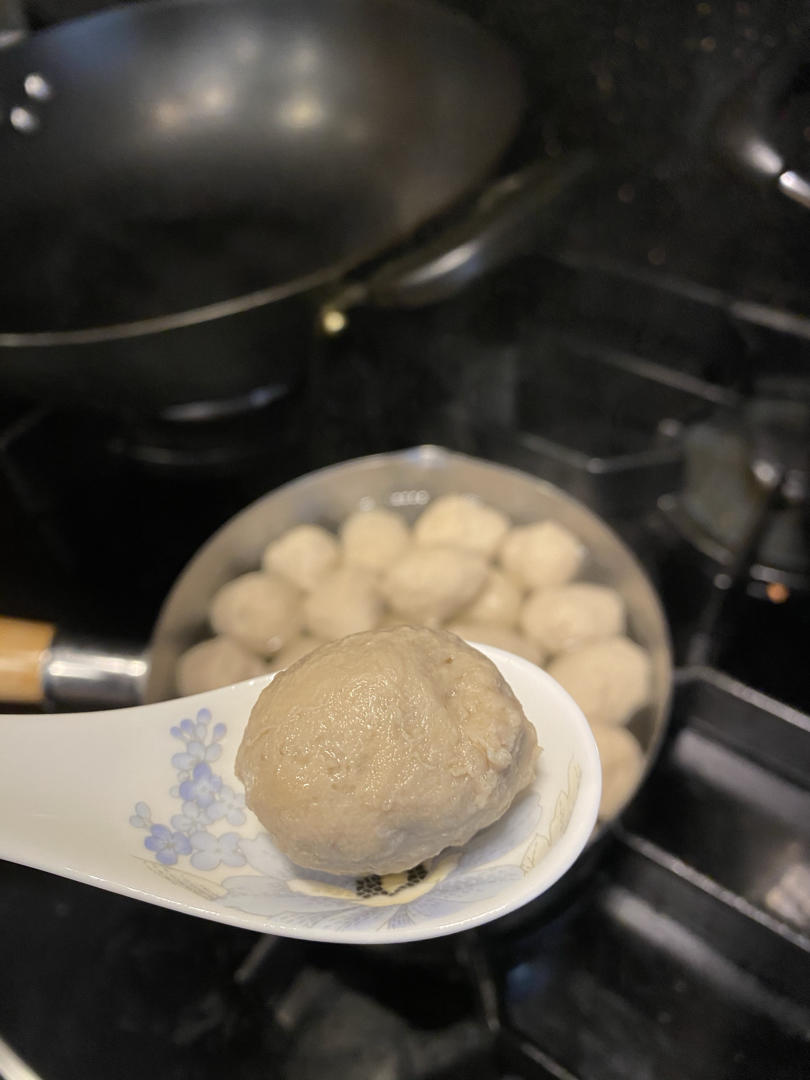 家庭简易自制贡丸