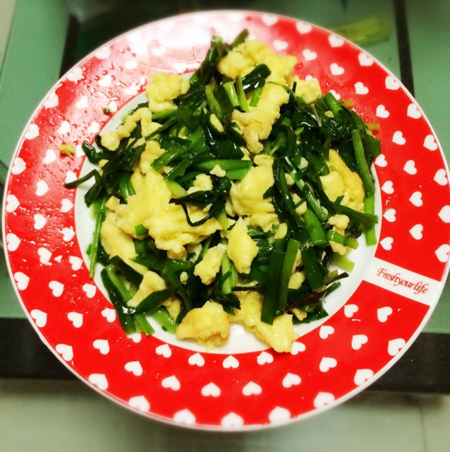 韭菜炒蛋