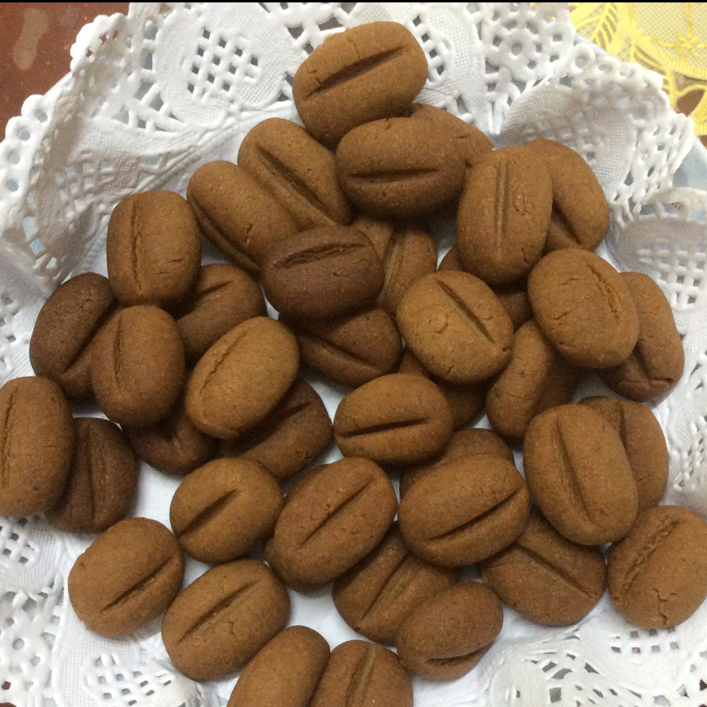 咖啡豆豆饼干