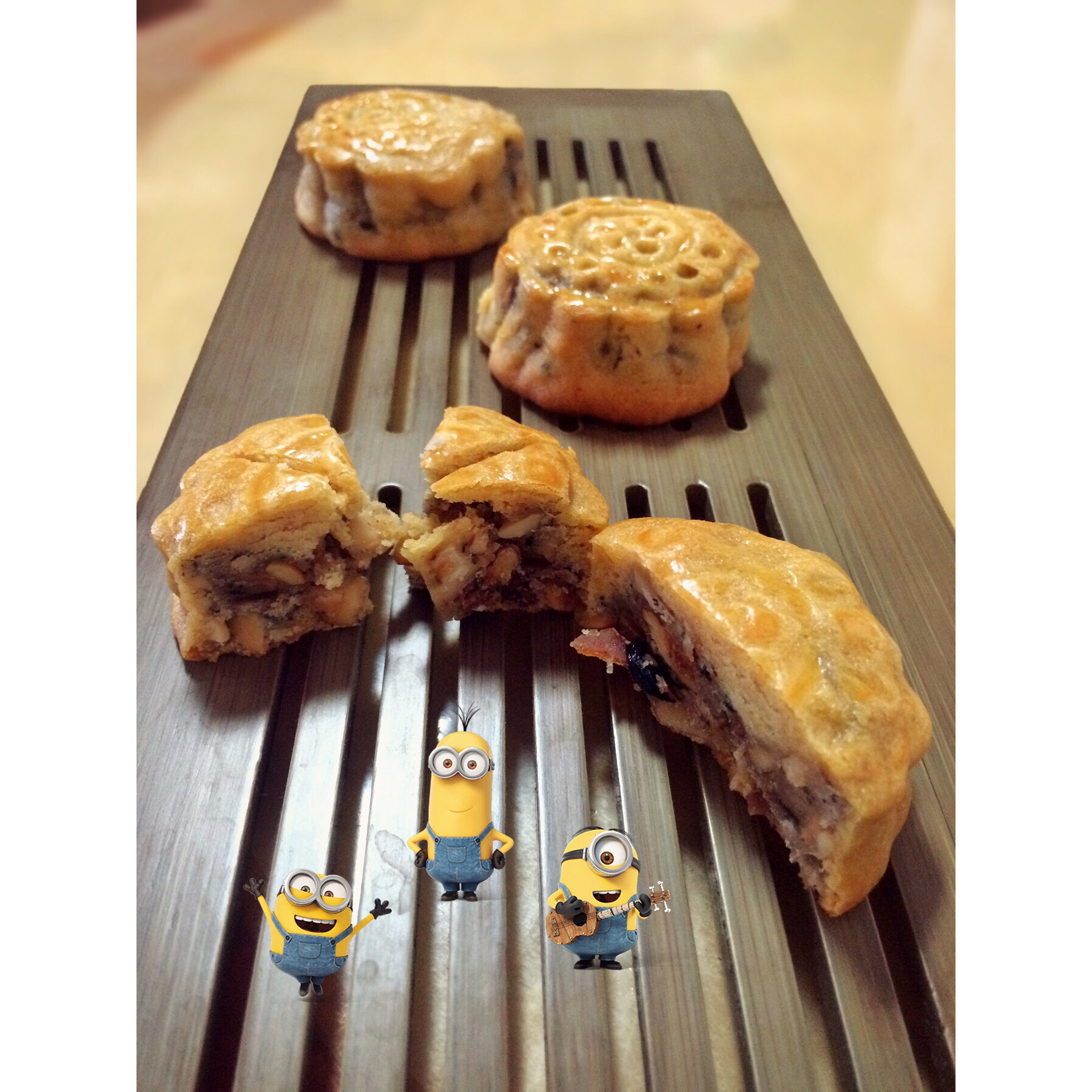 五仁月饼