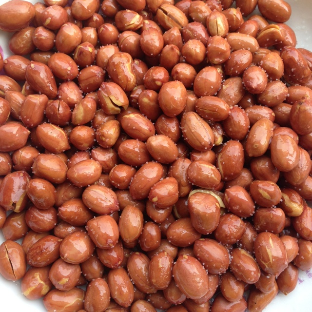 blue刘婉儿做的咸香炸花生米