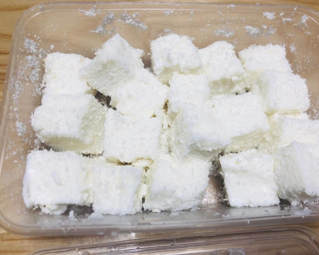 零失败椰奶小方（椰肉消耗）淀粉版