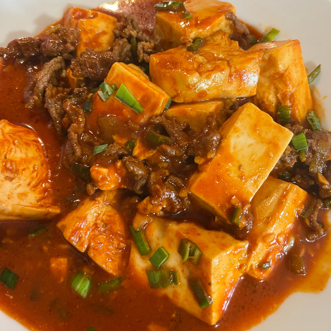 韩式辣酱肉末豆腐