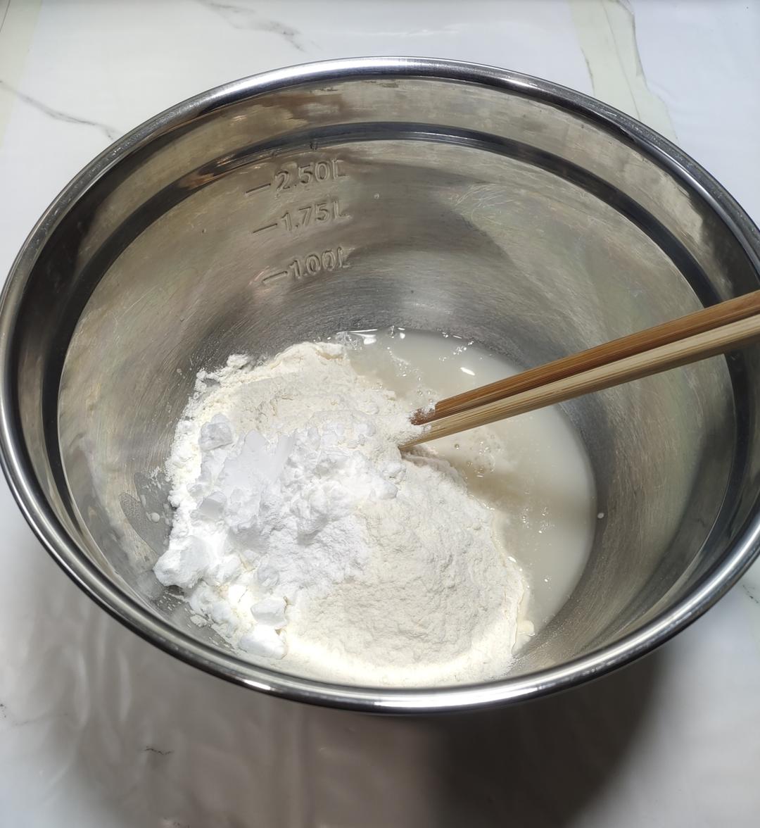 纯奶手撕吐司的做法 步骤1