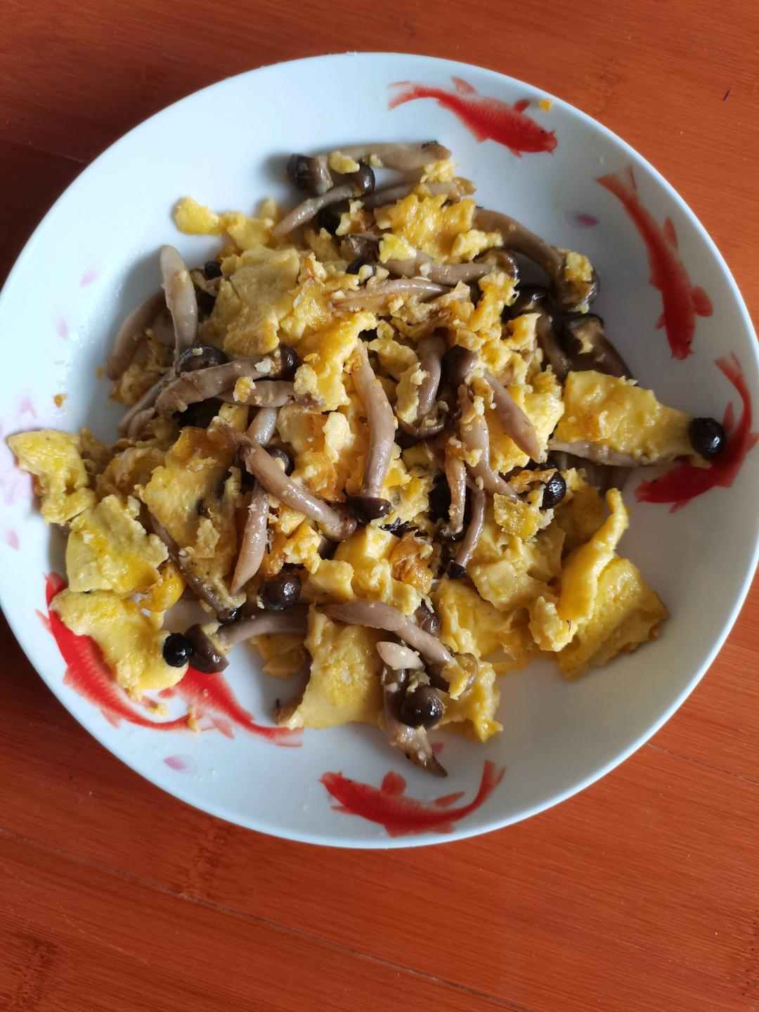 蟹味菇滑蛋