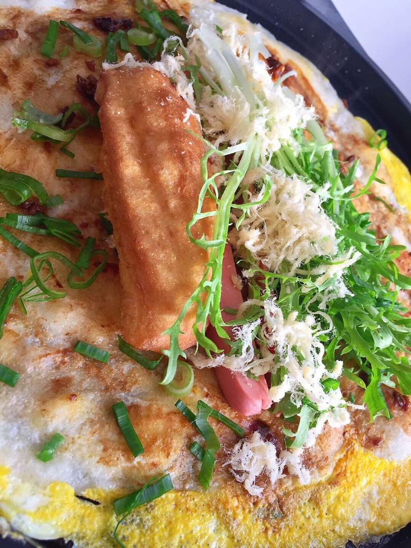 平底锅版煎饼果子