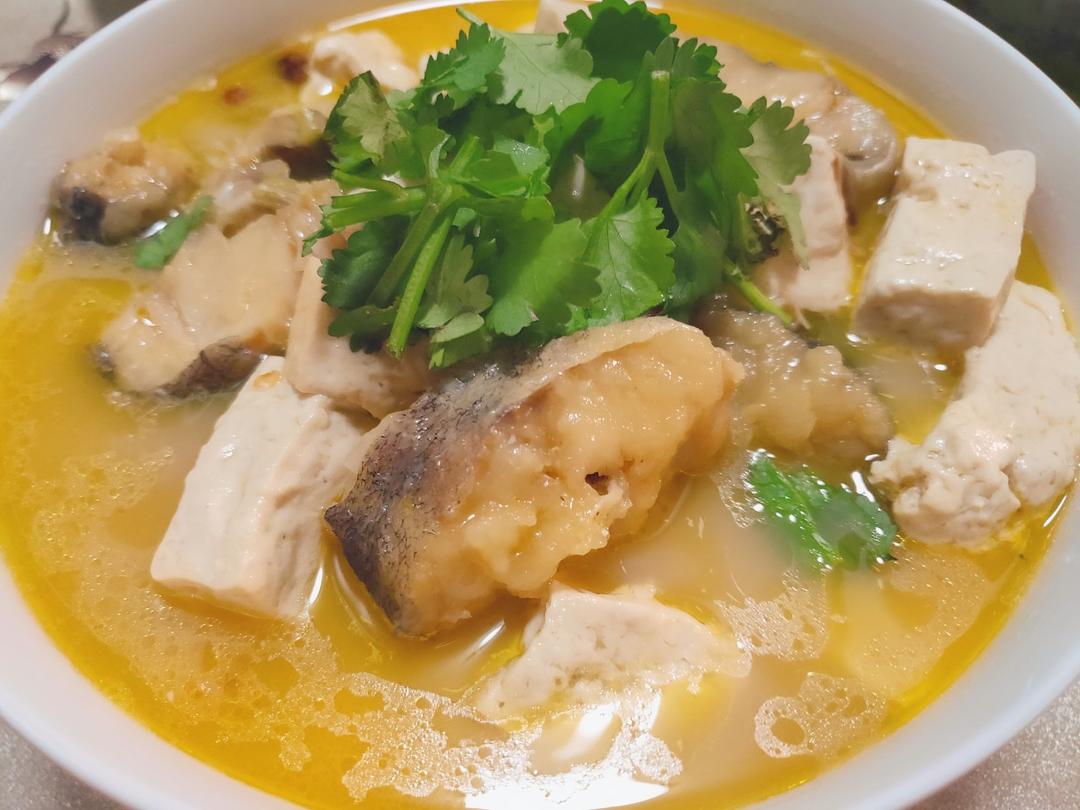 永恒是个旧念头1做的鳕鱼炖豆腐