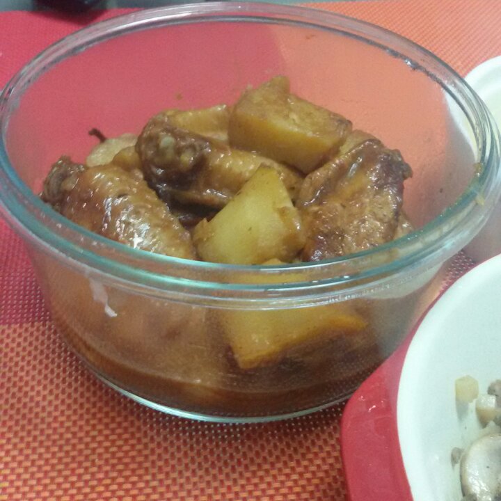 土豆炖鸡翅（快手零失败）