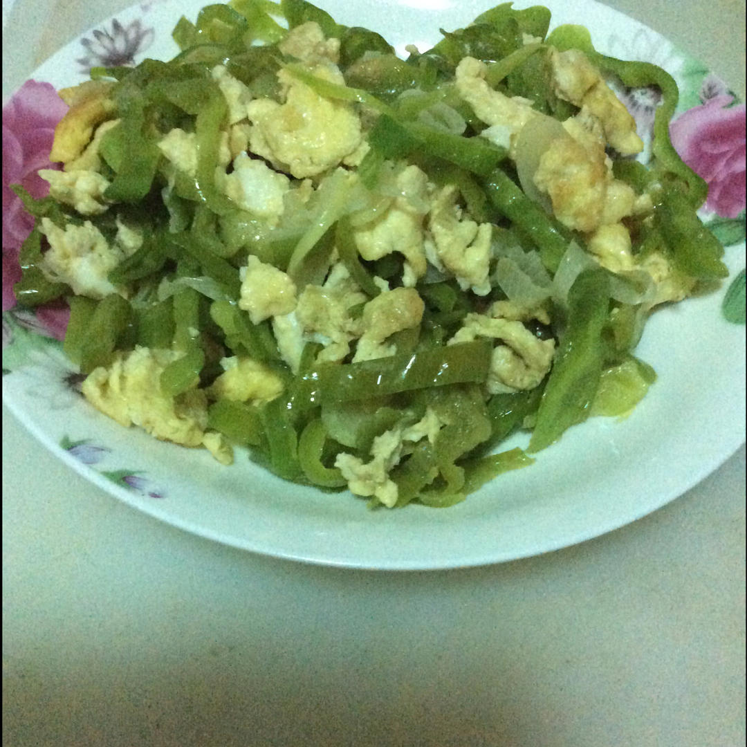 青椒炒鸡蛋