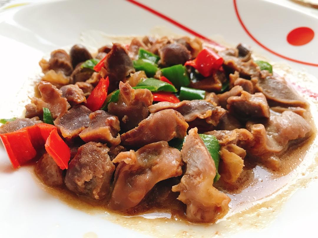 青椒炒鸡胗