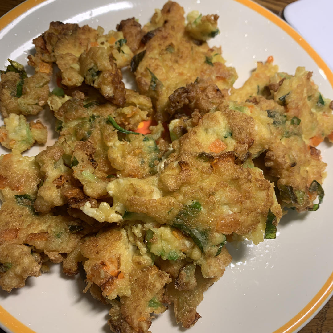 抗老食谱-蔬菜豆腐饼