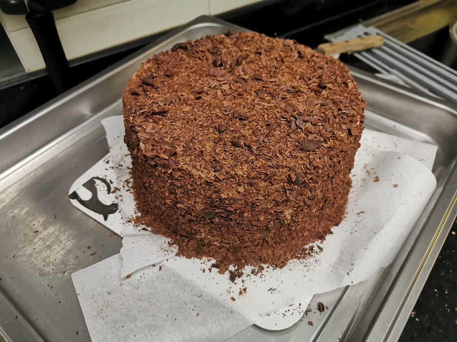 超详细正宗德国🇩🇪黑森林蛋糕，厨师机操作记录的做法 步骤24