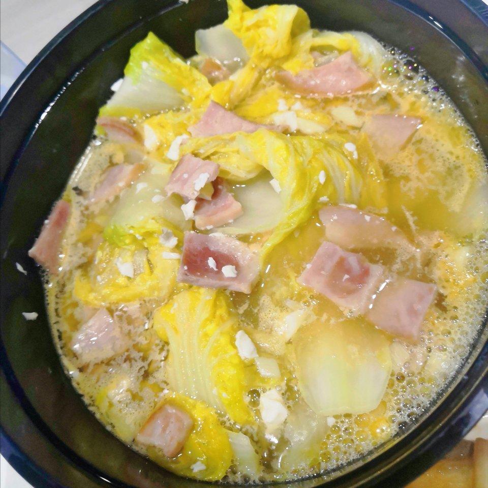 娃娃菜的一百种做法之上汤娃娃菜，颜值超高的哦~