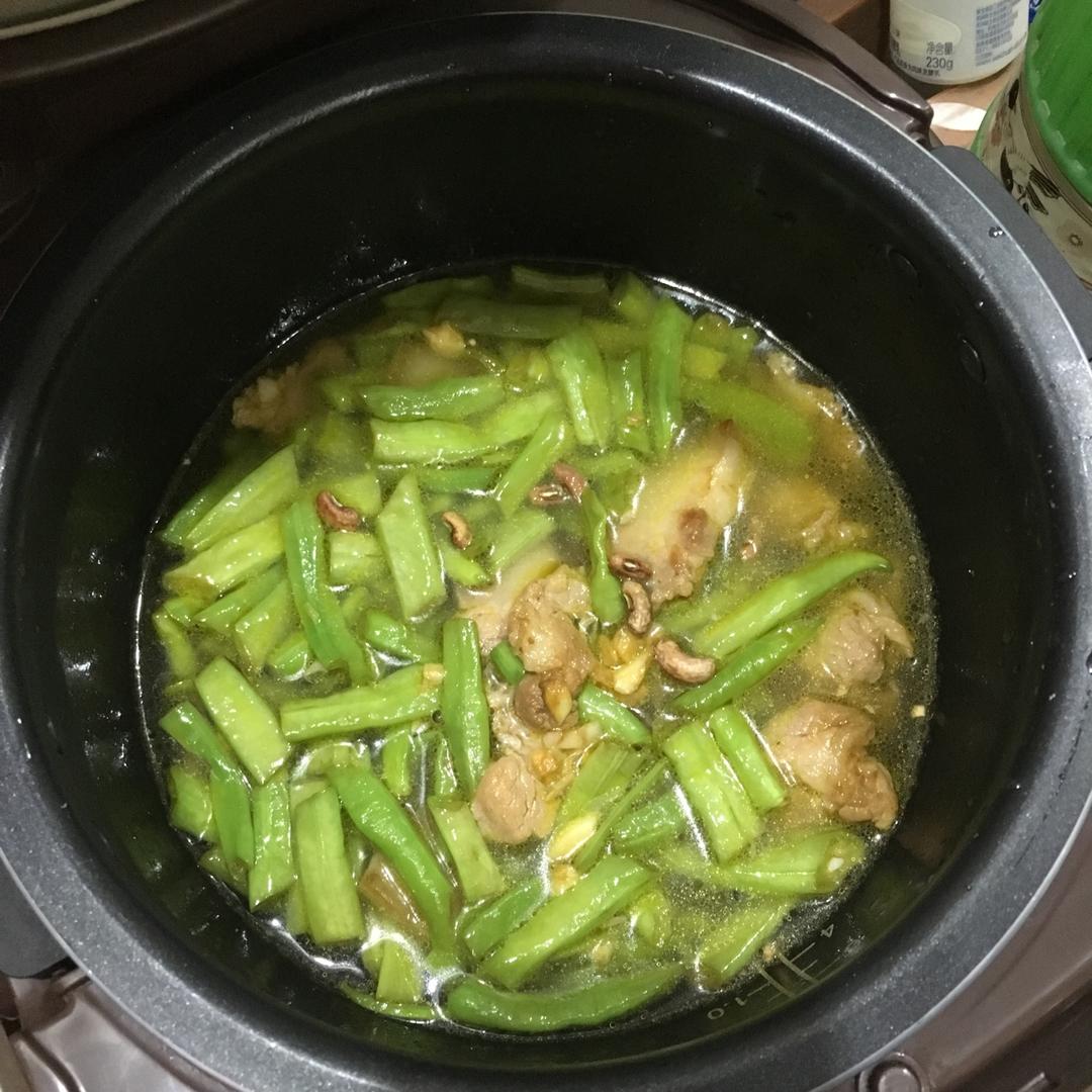 豆角焖饭