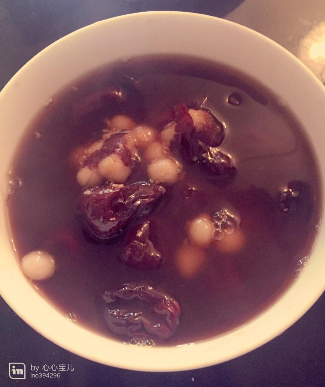 红枣圆子甜汤的做法