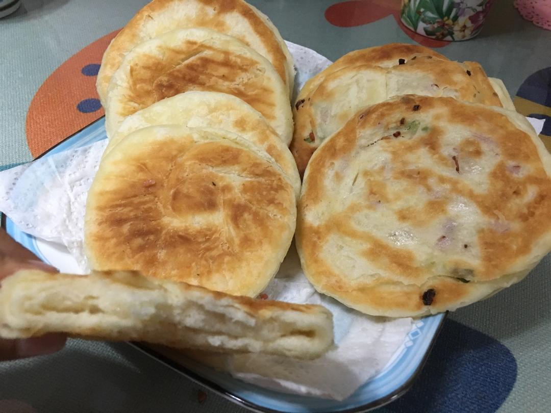 发面油酥小糖饼