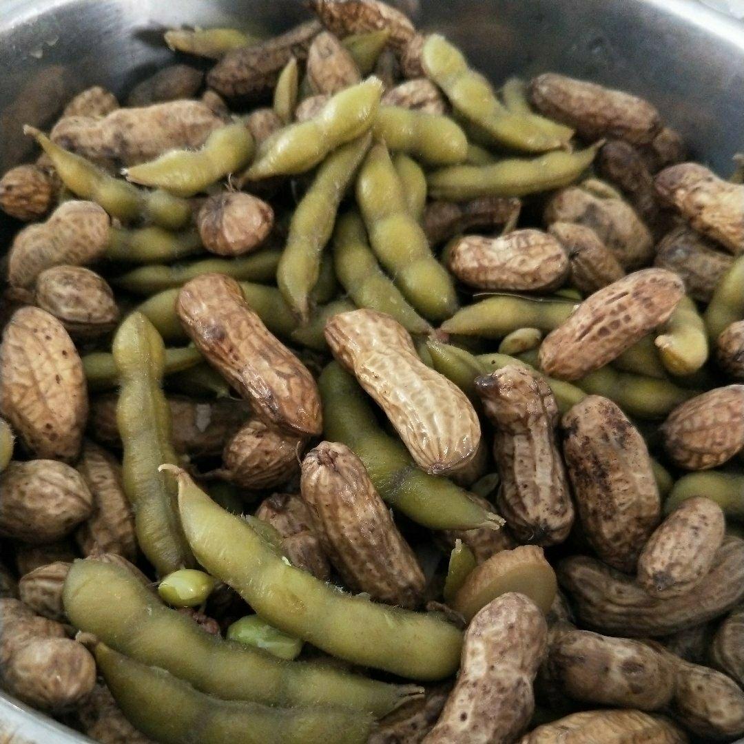 【懒人做法】超级简单同时煮花生和毛豆