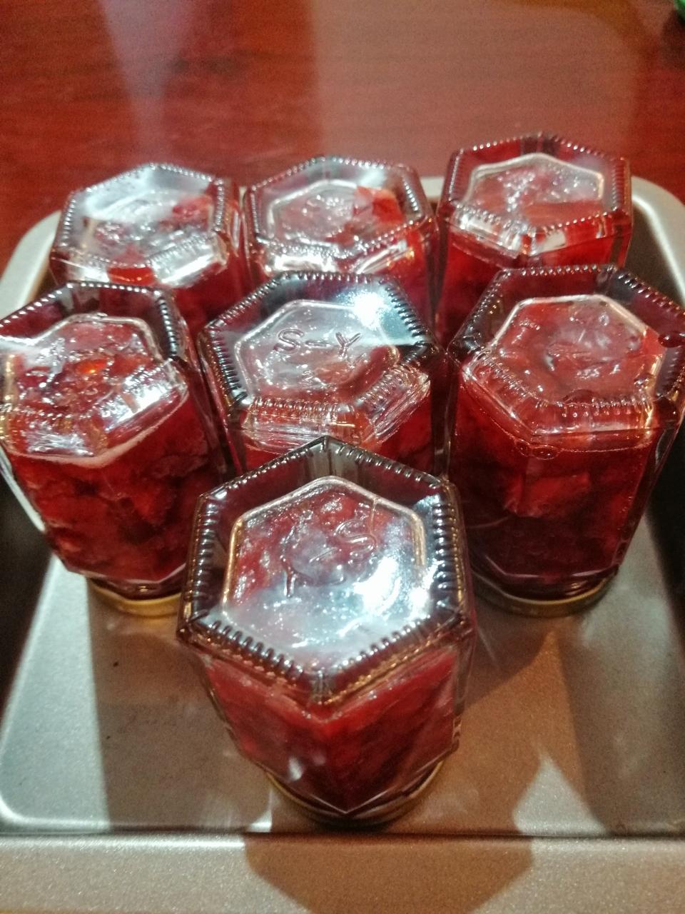 自制无添加草莓酱