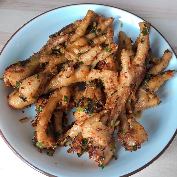 快手蒜香鸡爪