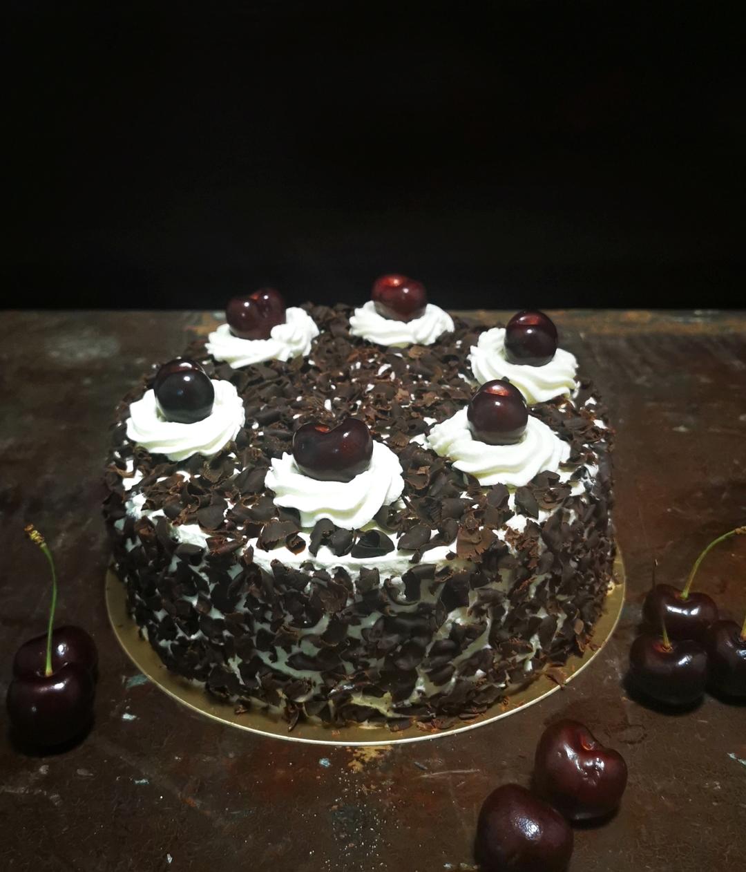 真由美做的纯正德国黑森林蛋糕