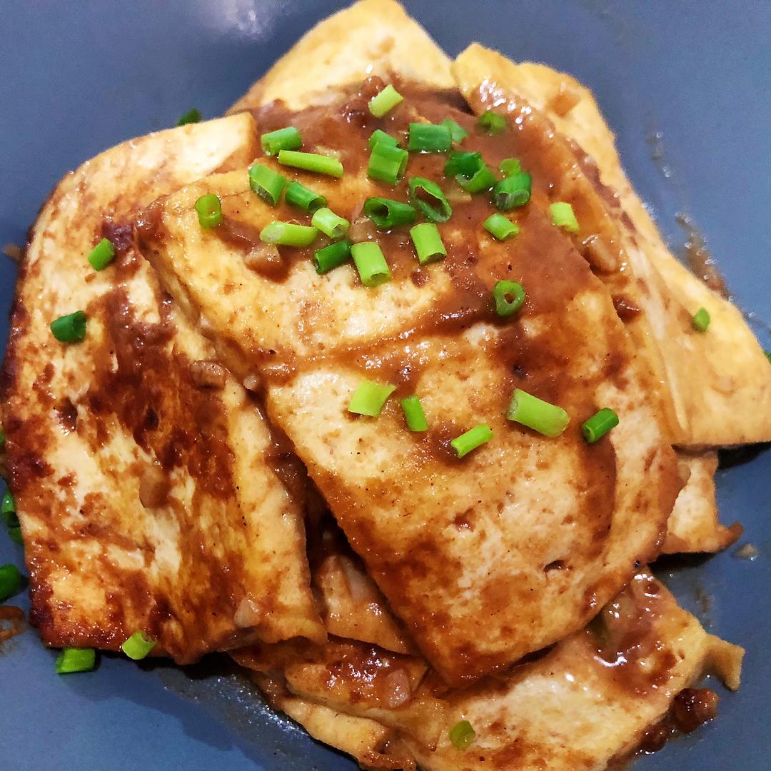 沙茶豆腐的做法