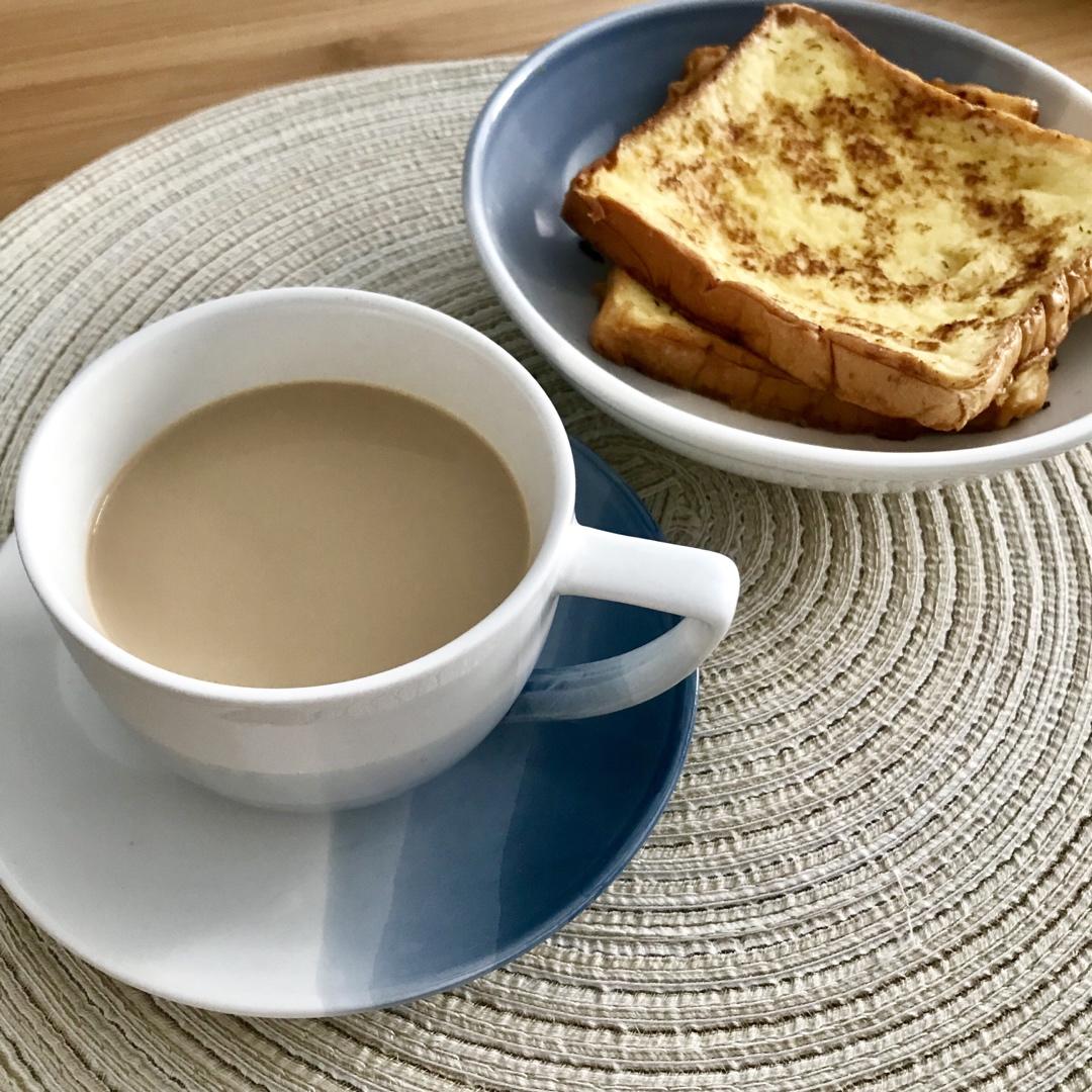 🇪🇺快手早餐／鸡蛋牛奶吐司（甜/咸）