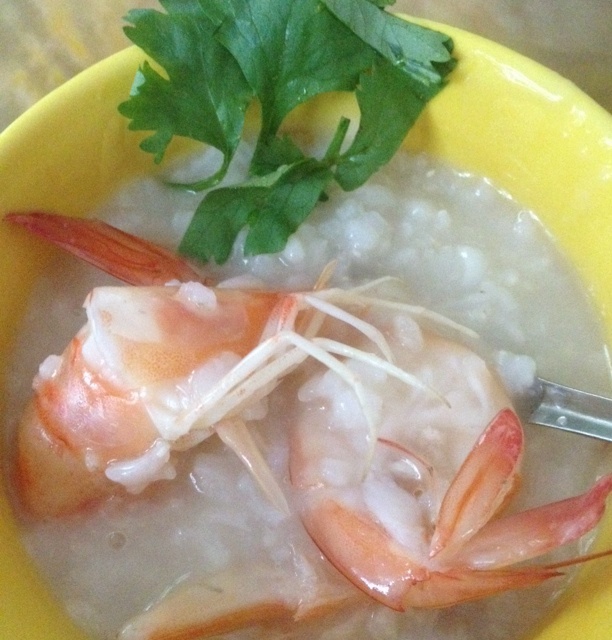 秘制鲜虾粥