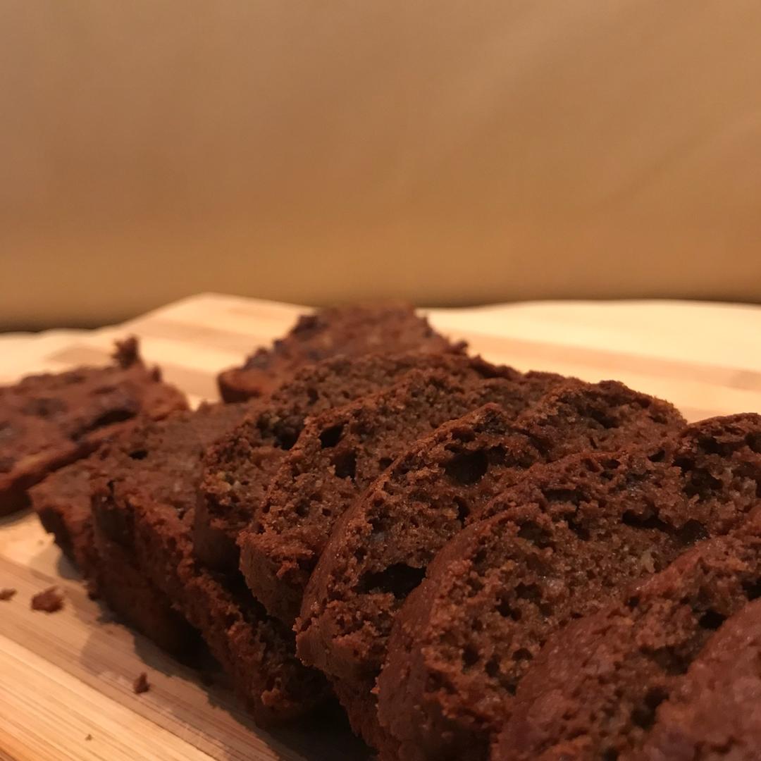 可能是最好吃的香蕉巧克力蛋糕