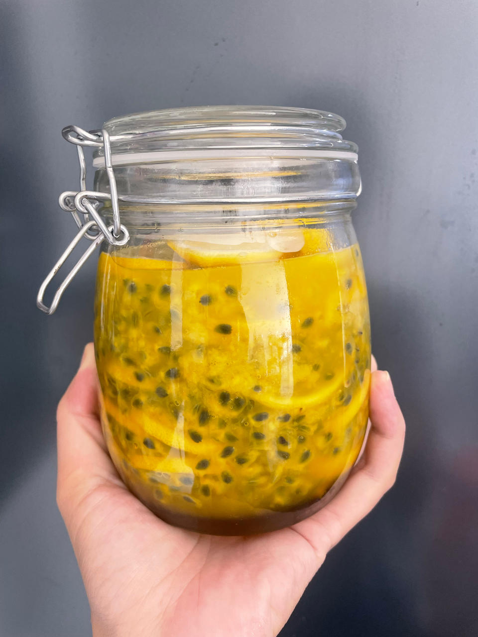 ㊙️手把手教你如何做百香果柠檬蜂蜜‼️