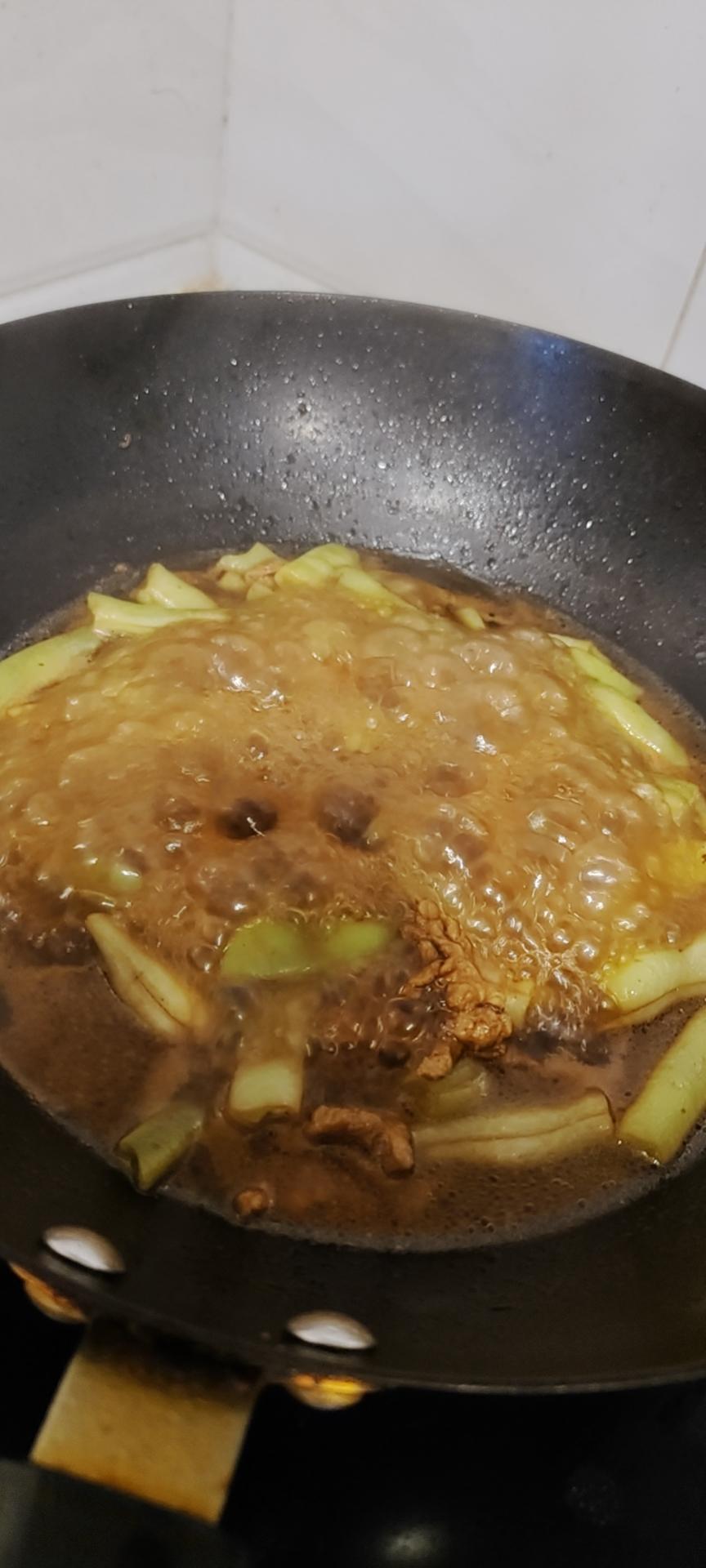 超级下饭菜 豆角（白不老）炒肉