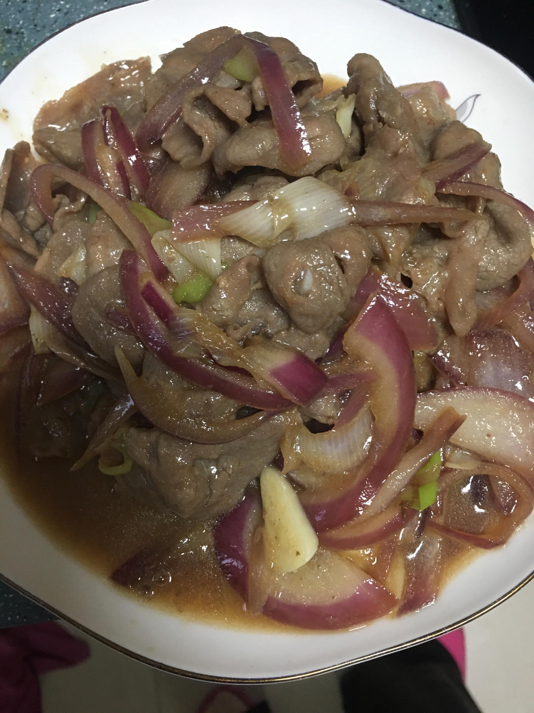 爆炒羊肉