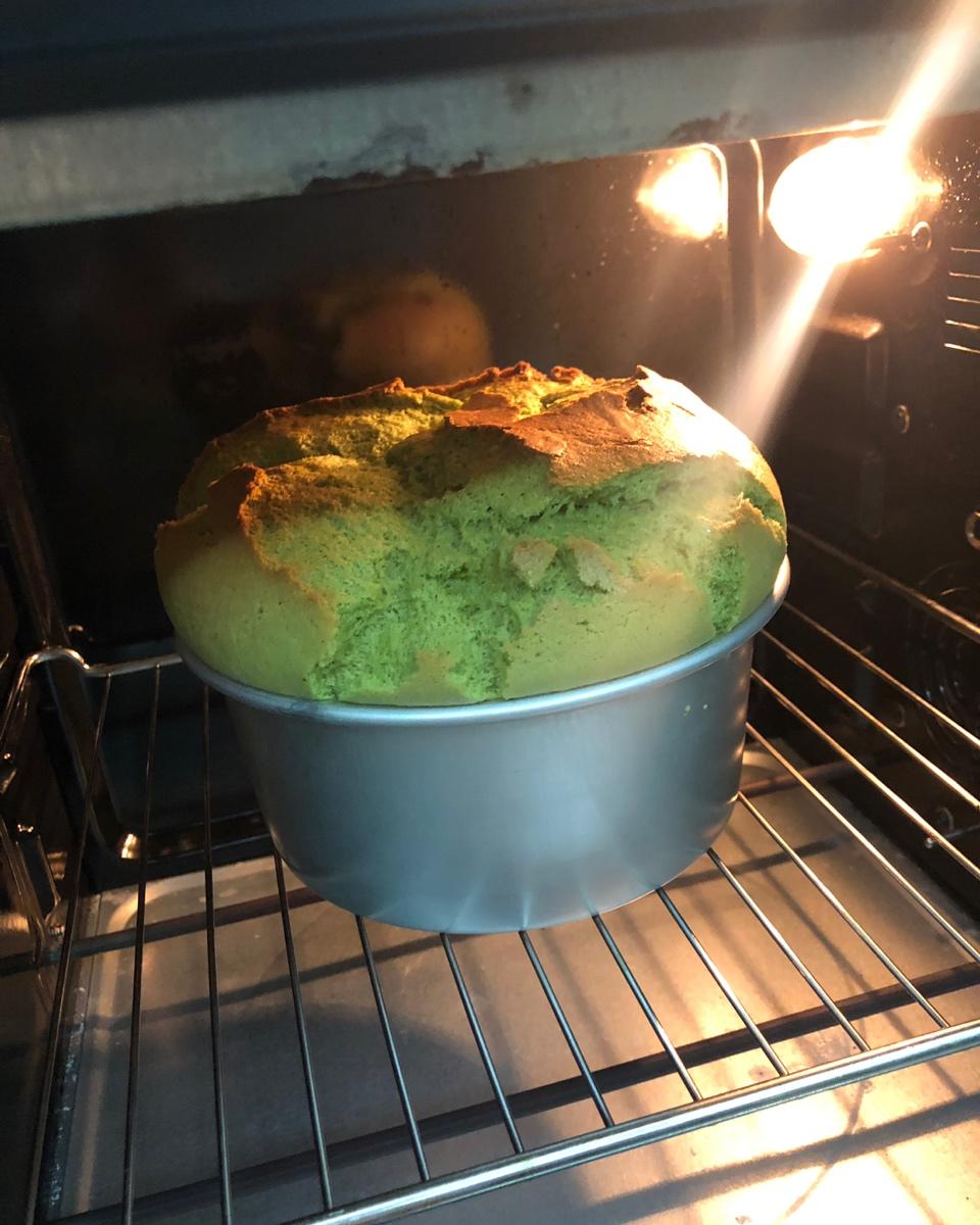 清新抹茶双色蛋糕卷