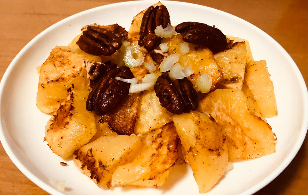 碧根果椒盐薯角