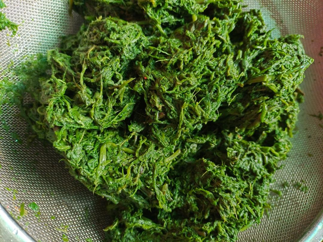 艾草青团——春天的味道     Q弹不塌陷(多图)