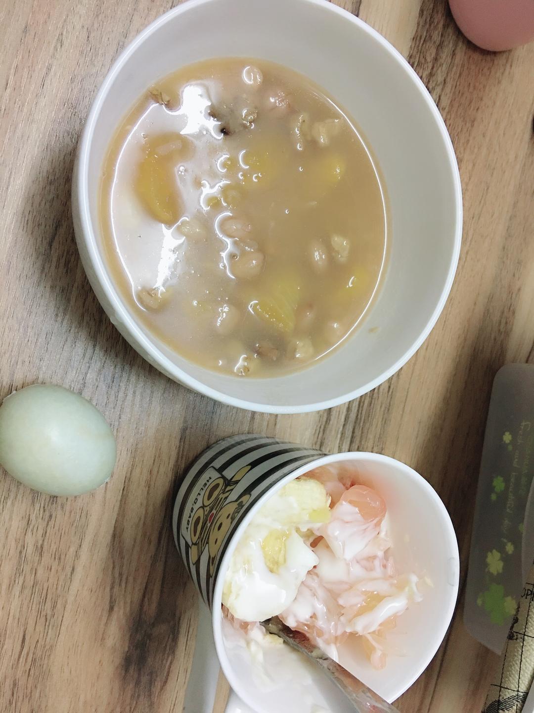 核桃花生红薯糯米粥的做法
